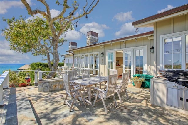view of patio / terrace featuring outdoor dining space