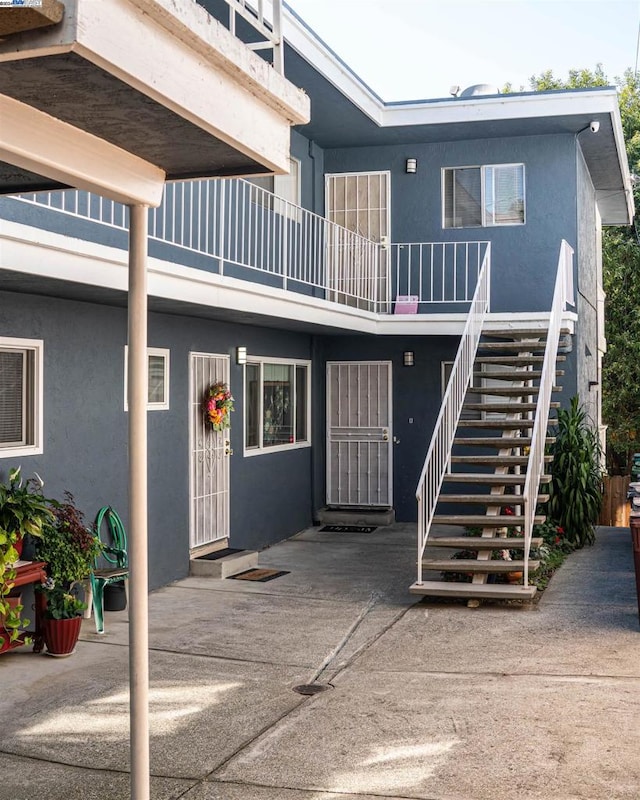 exterior space with a patio