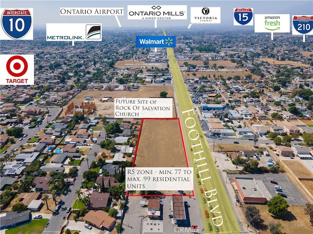 18045 Foothill Blvd, Fontana CA, 92335 land for sale