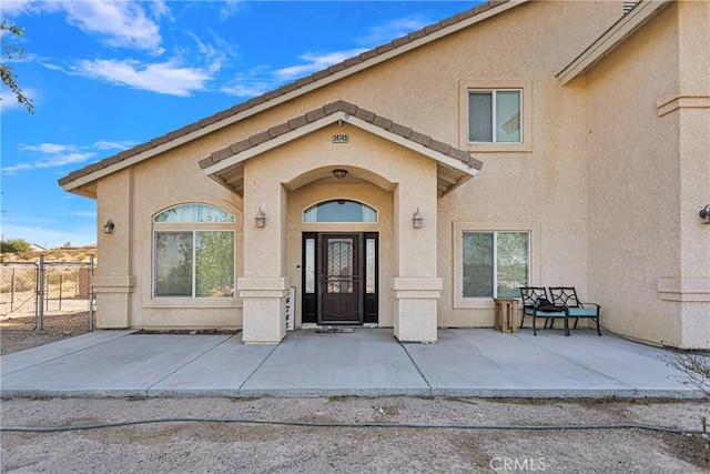 view of property entrance