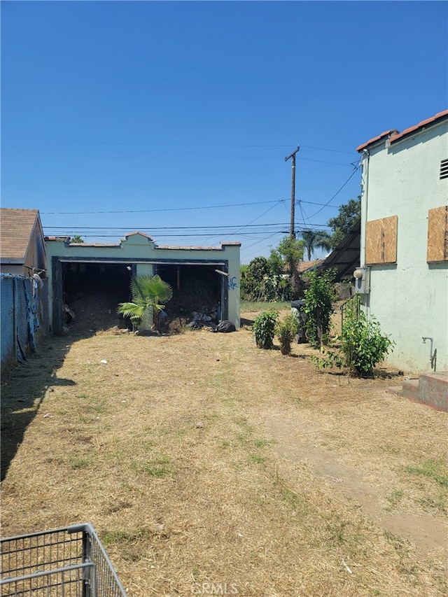 view of yard