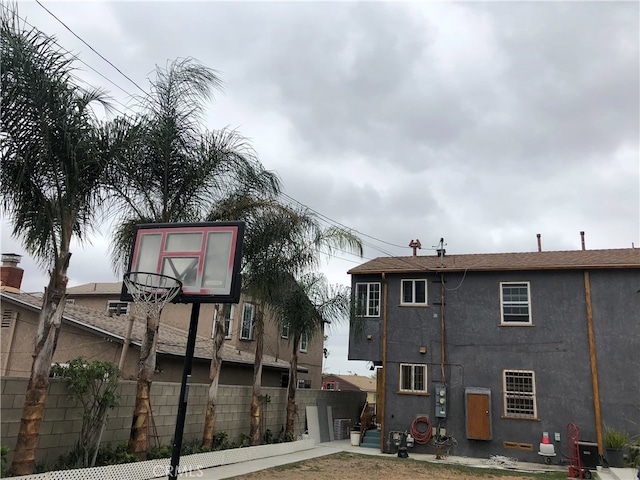 view of back of property