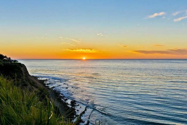 property view of water