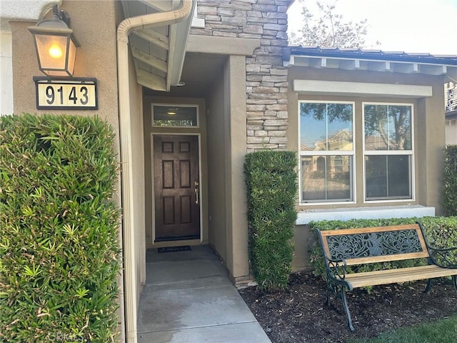 view of property entrance