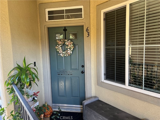 view of property entrance