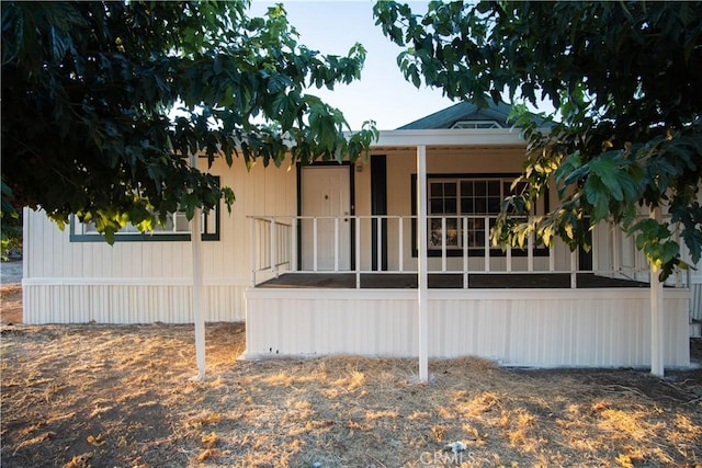 view of rear view of house