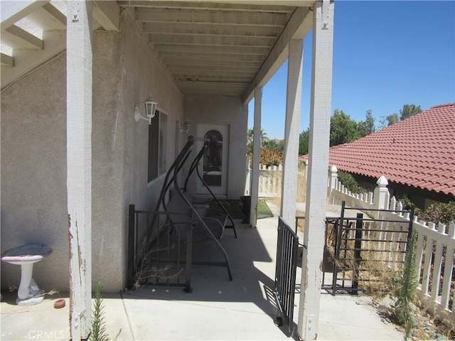 view of patio / terrace