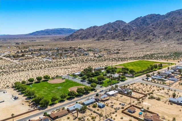 6818 El Sol Ave Unit 29, Palms, CA 92277 - bird's eye view of a mountainous background and a desert landscape