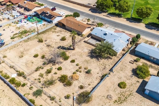6818 El Sol Ave Unit 29, Palms, CA 92277 - aerial view of residential area featuring a desert landscape
