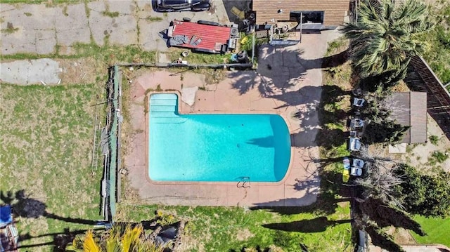 41695 Mayberry Ave, Hemet, CA 92544 - bird's eye view of a pool