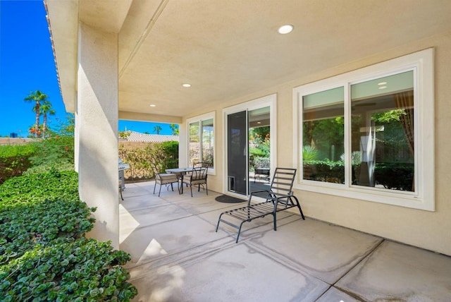 view of patio / terrace