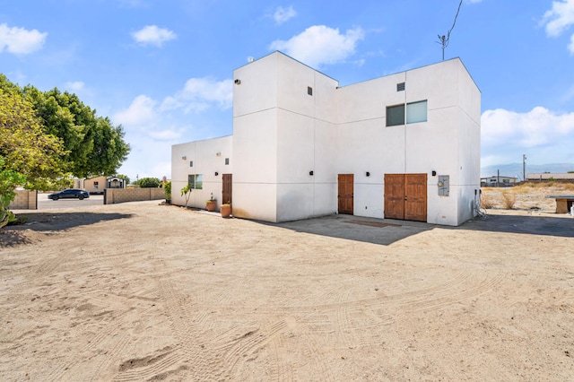 view of rear view of house