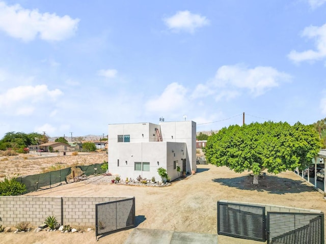 view of rear view of house