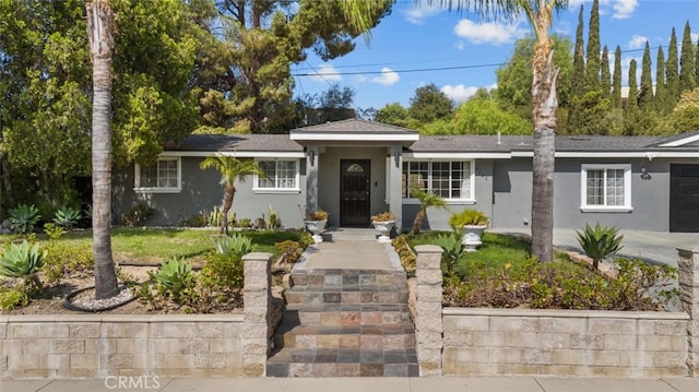 view of ranch-style home