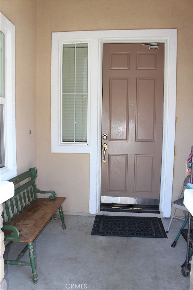 view of property entrance