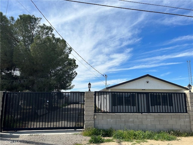 view of gate