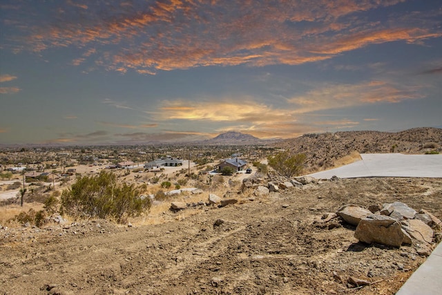 view of mountain feature