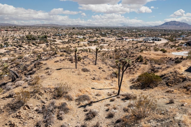 view of mountain feature