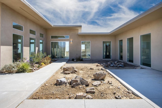 exterior space featuring a patio area