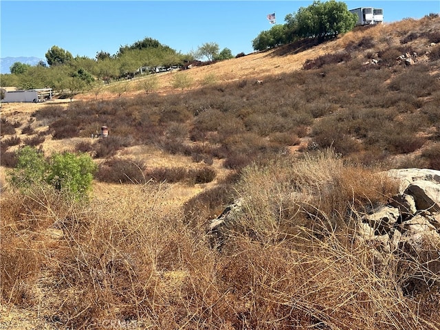 view of landscape with a rural view