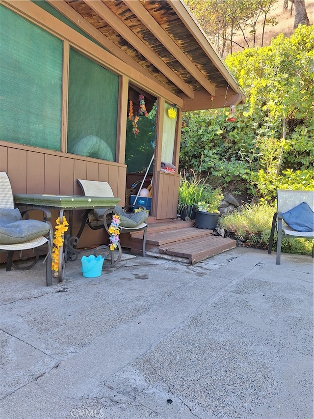 view of patio