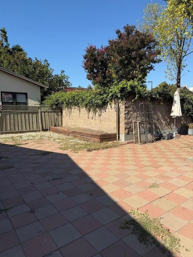 view of patio