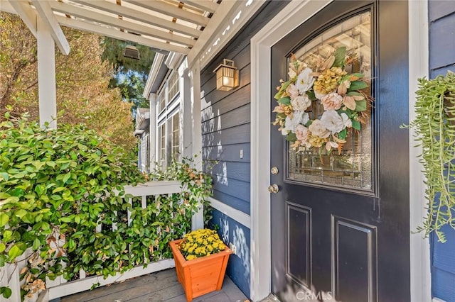 1169 Aztec, Topanga, CA 90290 - view of doorway to property