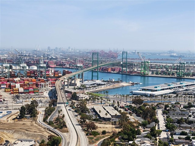 661 W 26th St, San Pedro, CA 90731 - view of urban area featuring a notable bridge, a large body of water, and an industrial area