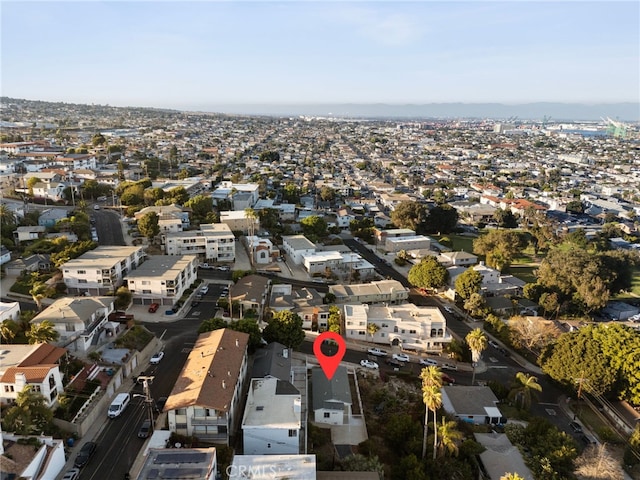 661 W 26th St, San Pedro, CA 90731 - aerial overview of property's location featuring nearby suburban area