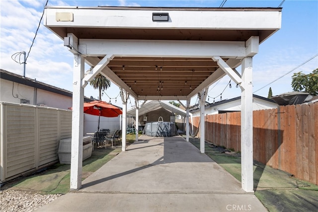 view of patio