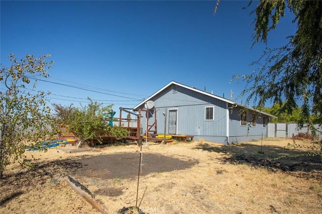 view of back of house