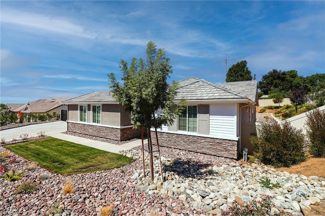 view of ranch-style home