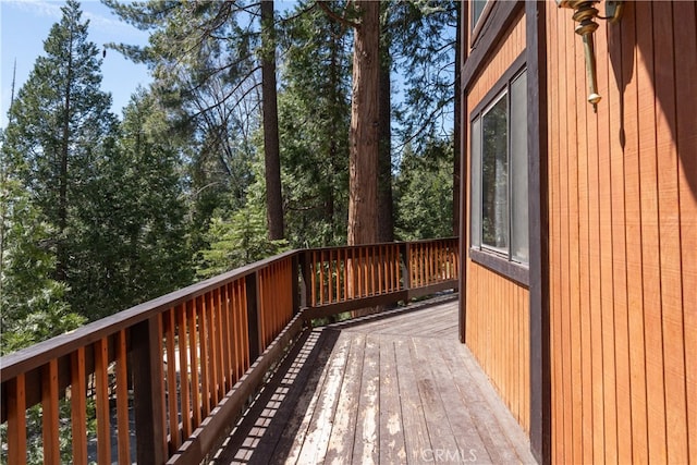 7226 Yosemite Park Way, Yosemite, CA 95389 - view of wooden terrace