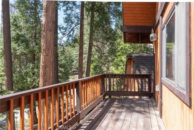 7226 Yosemite Park Way, Yosemite, CA 95389 - view of wooden deck