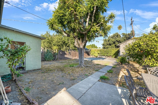 view of yard