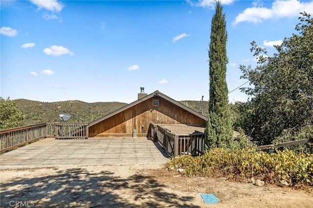 30008 Hickory Dr, Lake Arrowhead, CA 92321 - view of property exterior featuring a chimney