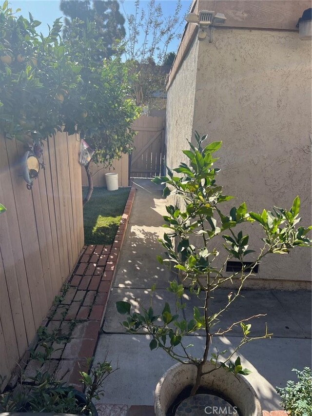 view of home's exterior featuring a patio area