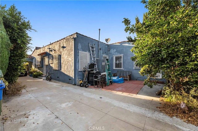 exterior space featuring a patio