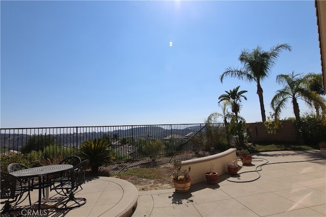 view of patio