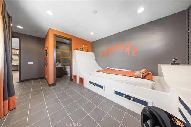 bathroom featuring tile patterned floors