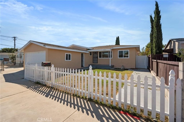 view of ranch-style home