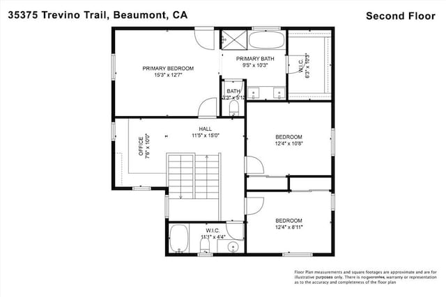 35375 Trevino Trl, Beaumont, CA 92223 - floor plan / room layout