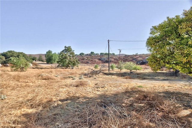 view of local wilderness featuring a rural view