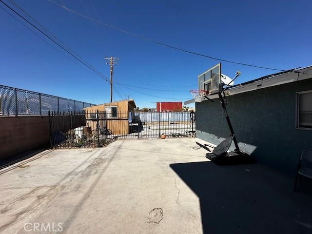 view of patio / terrace with fence