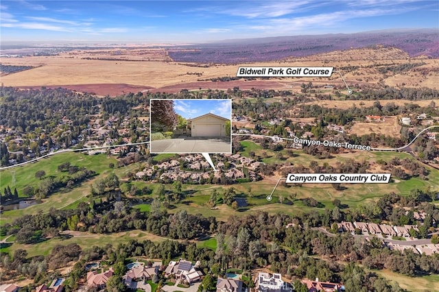 3185 Via Casita Pl, Chico, CA 95928 - view of property location featuring a golf course