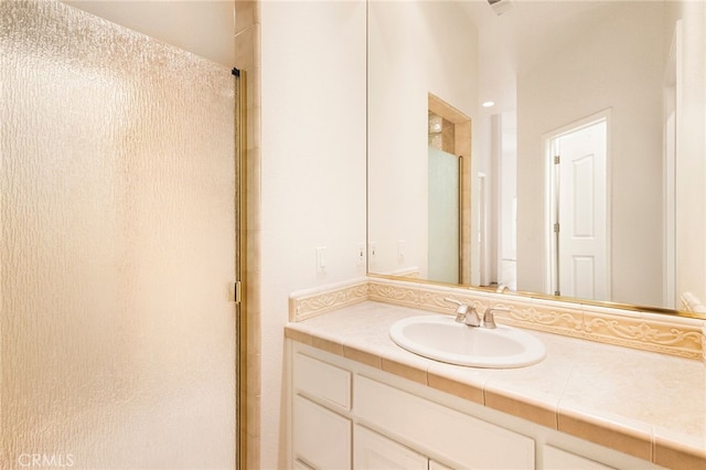 3185 Via Casita Pl, Chico, CA 95928 - full bath featuring a shower stall and vanity