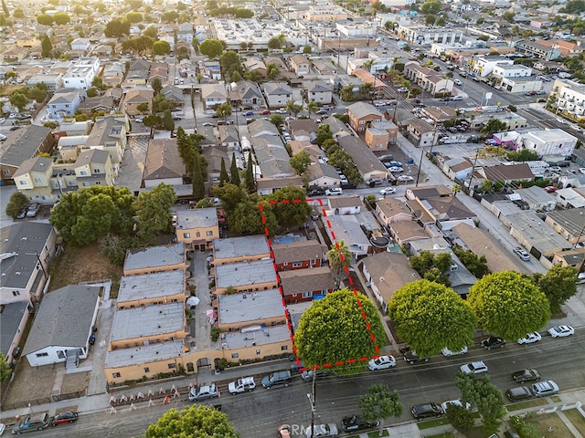 aerial view