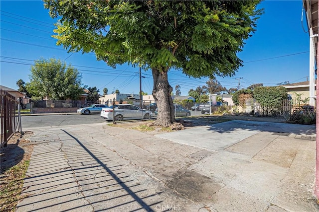 view of street