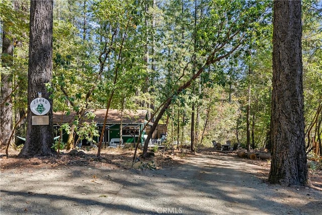 17040 Edgewood Way, Cobb, CA 95461 - view of front of property featuring a view of trees