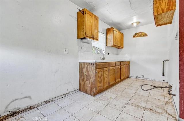 kitchen featuring sink